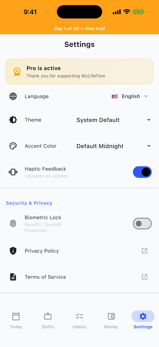 Settings — Customize Everything